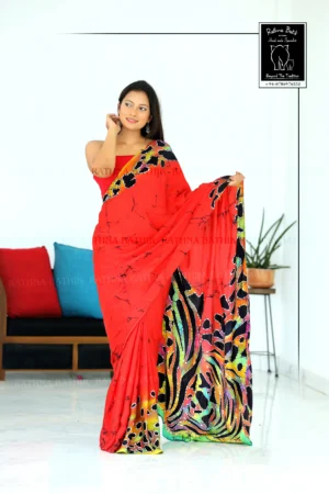 11133 Batik Saree