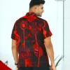 Volcanic Lava Black Batik Shirt