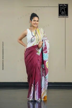 5DIV5846 Batik Saree