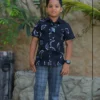 5DIV3779 Midnight Fern Kids Shirt