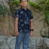 5DIV3780 Midnight Fern Kids Shirt