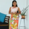 Saffron Blossom Lungi