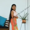 Saffron Blossom Lungi