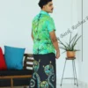 5DIV4184 copy Lime & Turquoise Ocean Turtle Batik Shirt