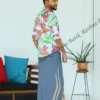 Tropical Summer Orchid Batik Shirt