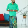 Mint Whisper Floral Batik Shirt