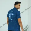 5DIV4255 Sinha Pride Navy Batik Shirt