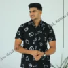 5DIV4259 Midnight Heritage Elephant Batik Shirt