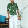 5DIV4288 Emerald Heritage Elephant Batik Shirt