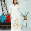 5DIV4401 Bloom Botanical Cotton Straight Frock