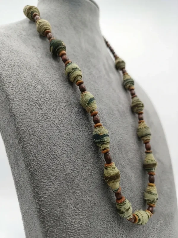 Hand Made Batik Beads Necklace