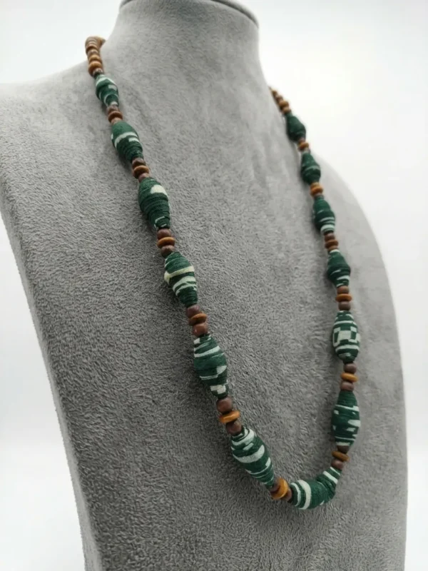 10 Hand Made Batik Beads Necklace