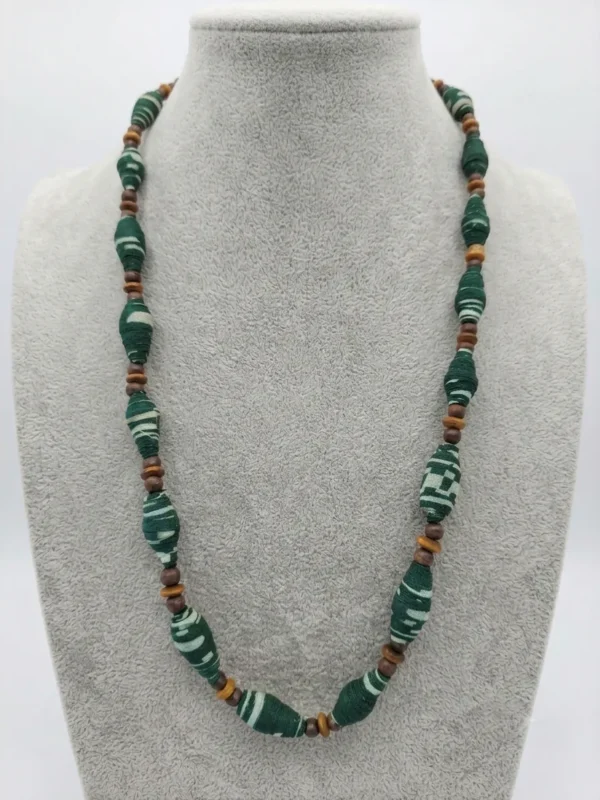 10 Hand Made Batik Beads Necklace