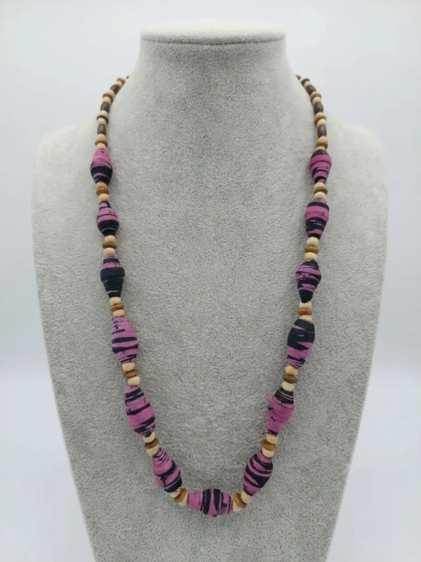 Hand Made Batik Beads Necklace
