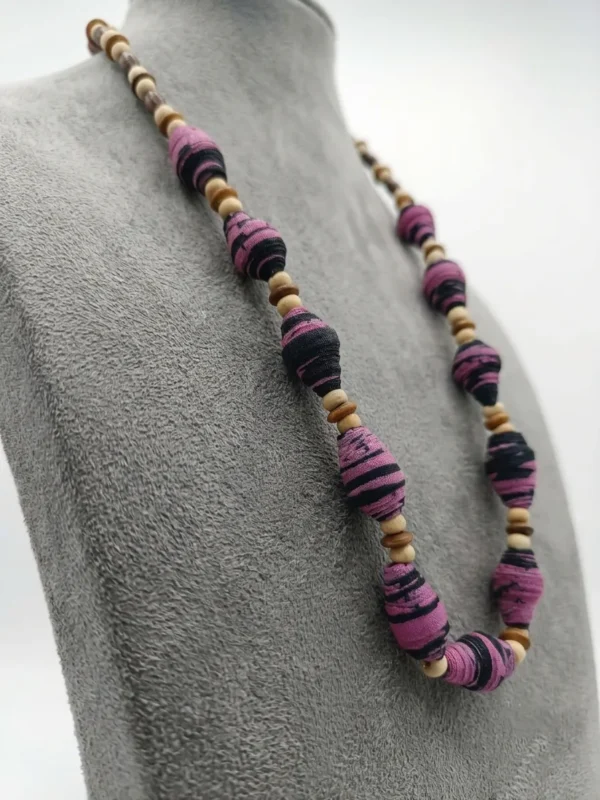Hand Made Batik Beads Necklace