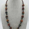 7 (2) Hand Made Batik Beads Necklace
