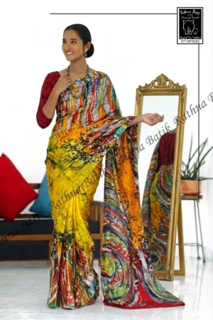 Gemini_Generated_Image_dyao1edyao1edyao (1) Multicolor Brush Shading Satin Silk Batik Saree