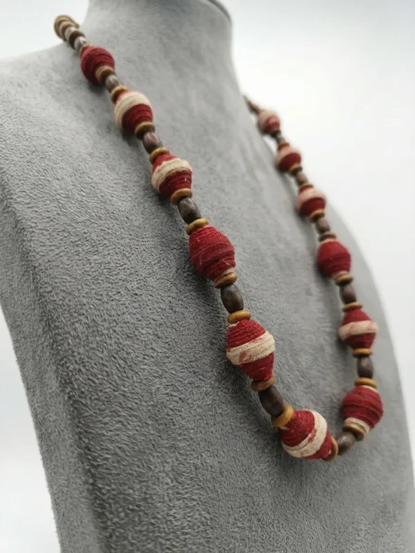 Hand Made Batik Beads Necklace