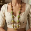 N9002 Hand Made Batik Beads Necklace