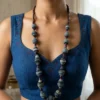 N9005 Hand Made Batik Beads Necklace
