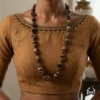 N9006 Hand Made Batik Beads Necklace
