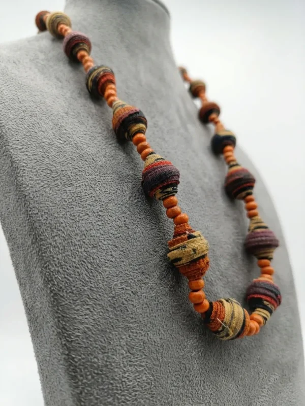 Hand Made Batik Beads Necklace
