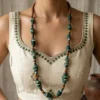 N9010 Hand Made Batik Beads Necklace