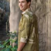 11213 Eco-Print & Natural Dye Cotton Men's Shirt