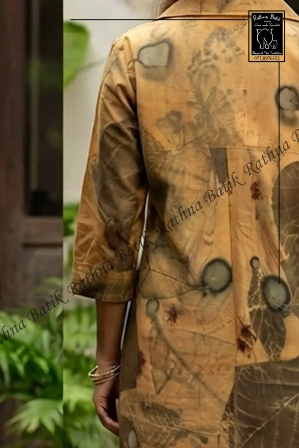 na8 Natural Dye & Eco Print Party Cotton Frock