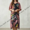 Batik Silk Party Frock