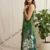 Araliya Flower Cotton Batik Frock