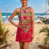 Shapes Batik Beach Frock