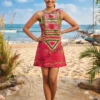 Shapes Batik Beach Frock