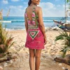 Shapes Batik Beach Frock