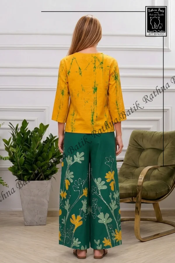 Bright Yellow and Green Viscose Bright Yellow and Green Viscose